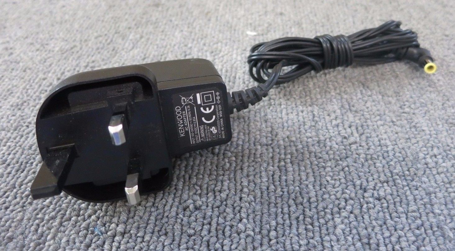 KENWOOD AC Adaptor 12V (W08 1251 USED)