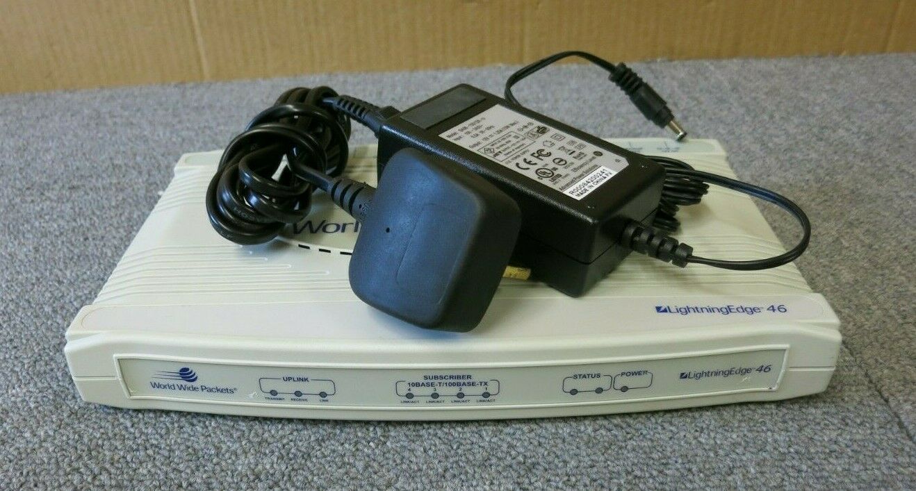 World Wide Packets Lightning Edge 46 Network  Ethernet Switch (0046AB USED)