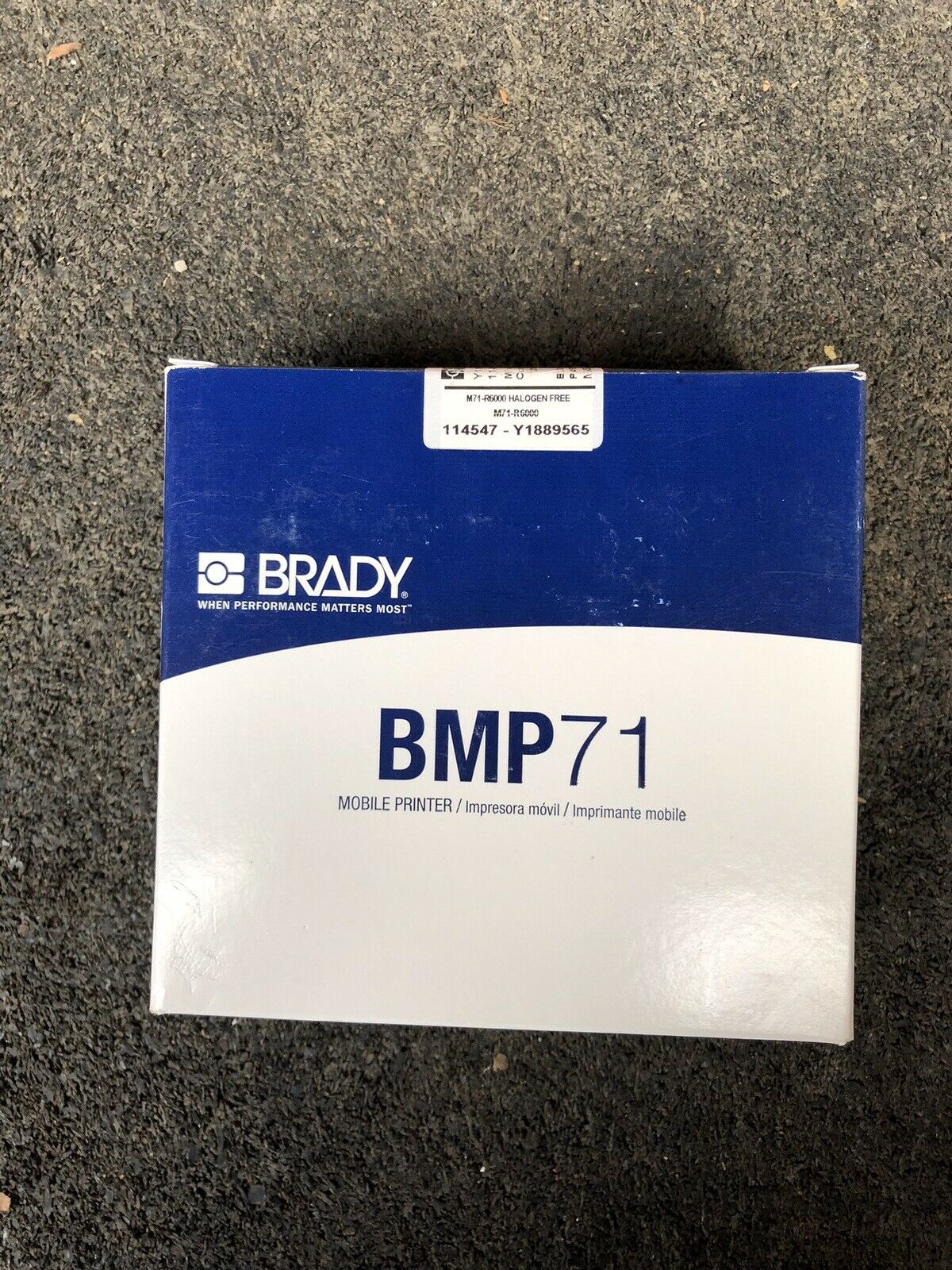 BRADY Black Color Thermal Transfer Printer Ribbon (BMP71 / M71 R6200 NOB)