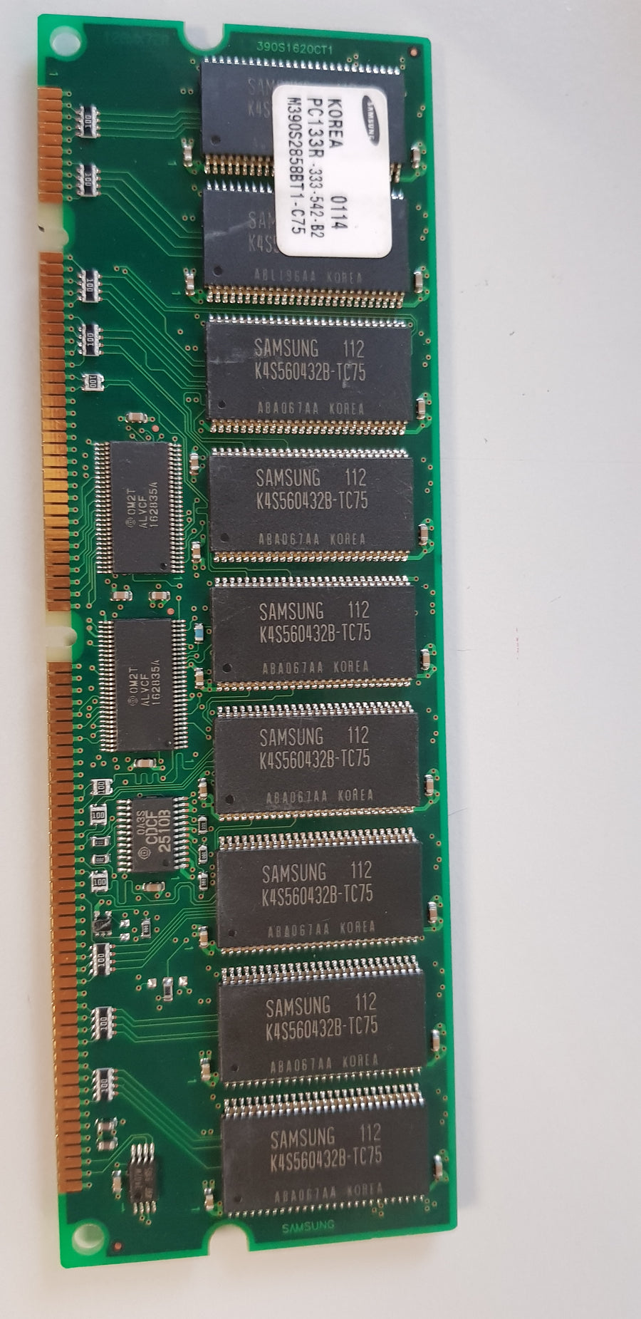 SAMSUNG 1GB PC133 ECC REG CL3 DIMM MEMORY MODULE ( M390S2858BT1-C75 Samsung )