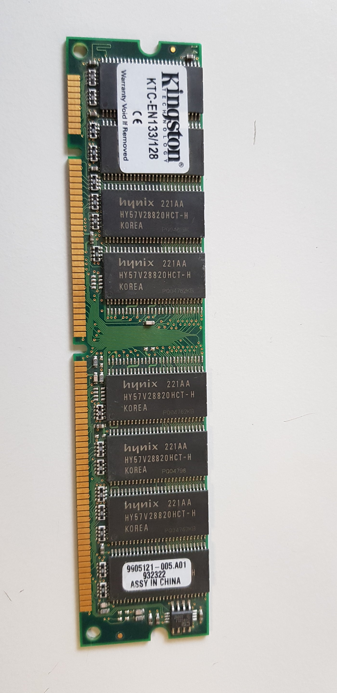 Kingston 128MB RAM DIMM