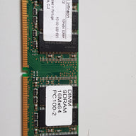 Infineon 128MB PC100 100MHz non-ECC Unbuffered CL2 168-Pin DIMM Memory Module (HYS64V16300GU-8-C2)
