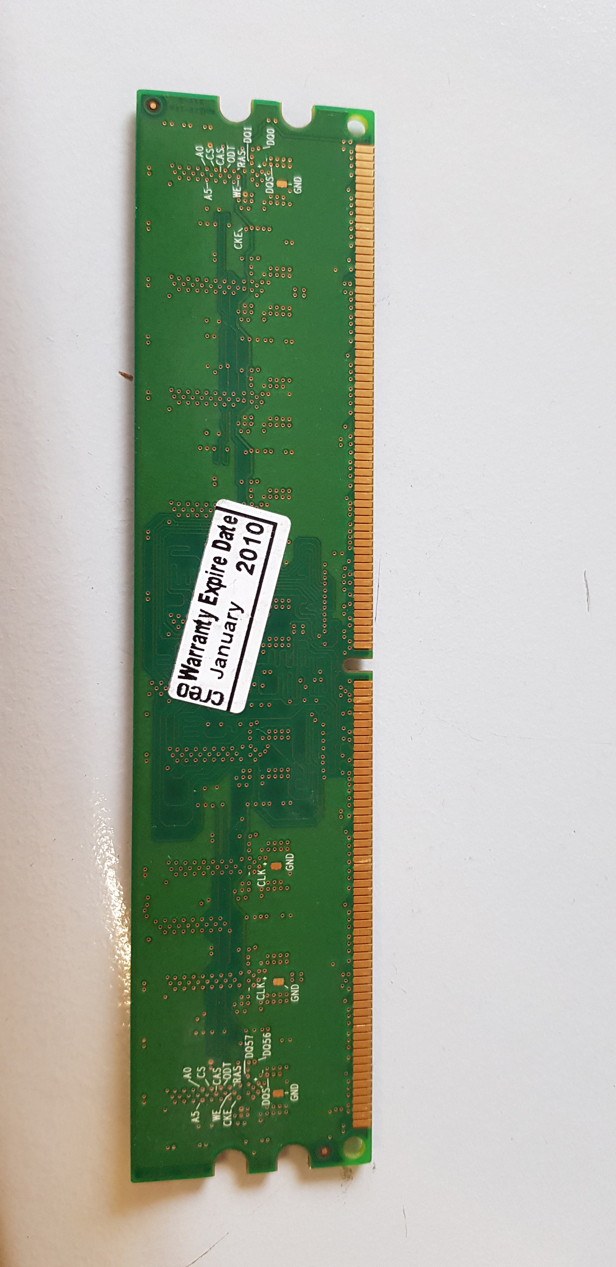 Super Talent 512MB DDR2 ECC unbuffered PC2-6400 800Mhz DIMM Memory (T800EA512A / 609-00500)