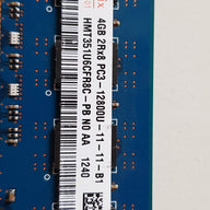 Hynix/HP 4GB PC3-12800 DDR3-1600MHz 240-Pin DIMM ( HMT351U6CFR8C-PB / 655410-150)