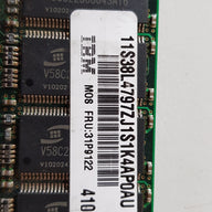 ProMOS 512MB PC2700 DDR-333MHz non-ECC Unbuffered CL2.5 184-Pin DIMM IBM Labelled Memory Module (V826664K24SATG-C0)