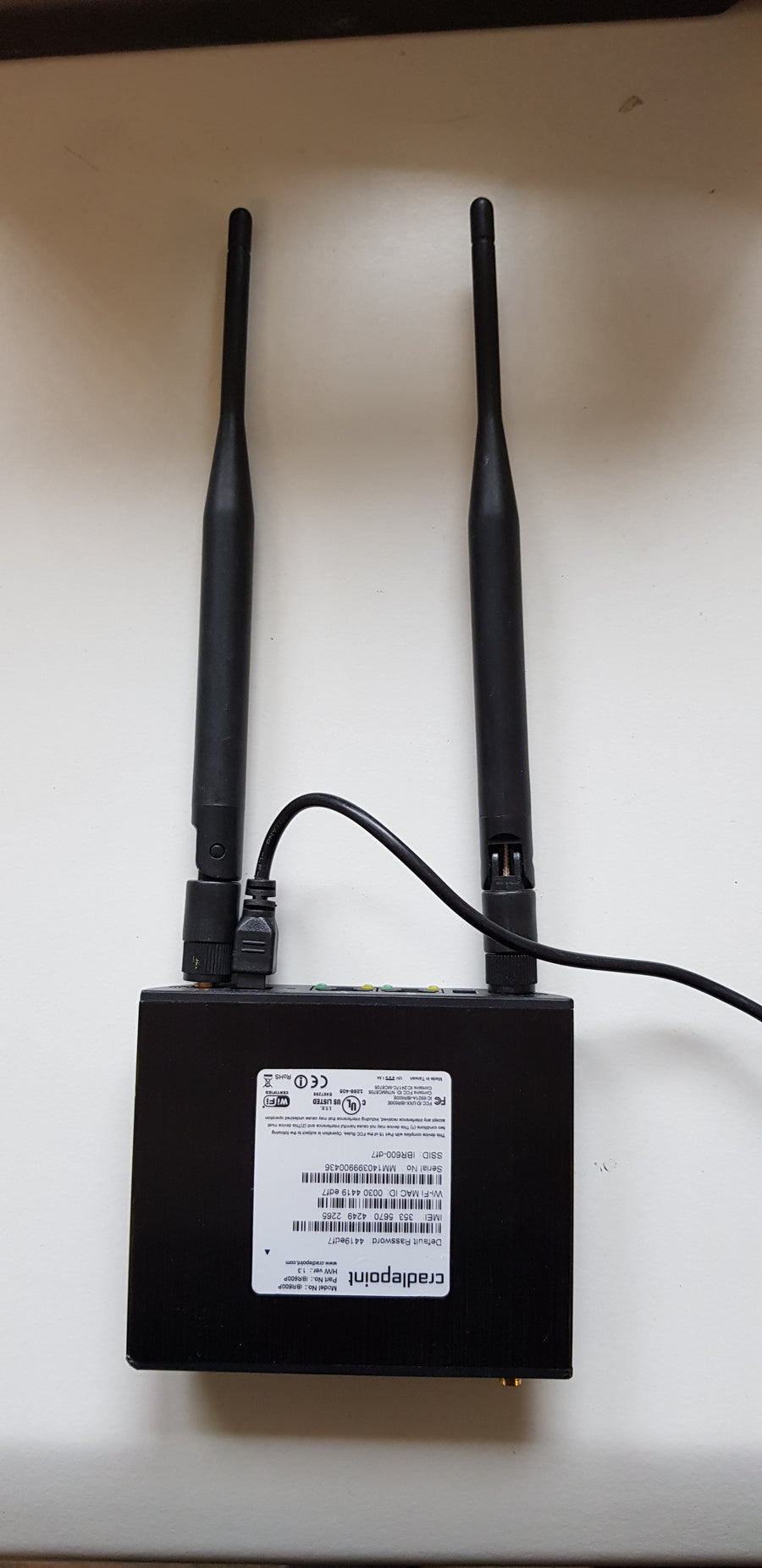 Cradlepoint Mobile Broadband Internet Modem Router WiFi (IBR600P USED)