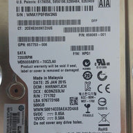 HP MB0500GCEHE 500GB SATA 7.2K 3.5" HDD  ( 658083-001 Ref )