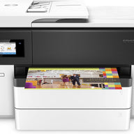 HP Officejet Pro 7740 All-in-One - multifunction printer NO TONER (7740 SNPRC-1500-02 USED)