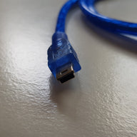 Sinforcon USB 2.0 AM - Mini USB TB serial connector cable (Blue) (CAB00018) 3 PACK