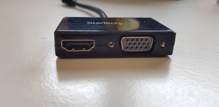 StarTech.com Mini DisplayPort to HDMI and VGA - 2 in 1 Travel Adapter (MDP2HDVGA)