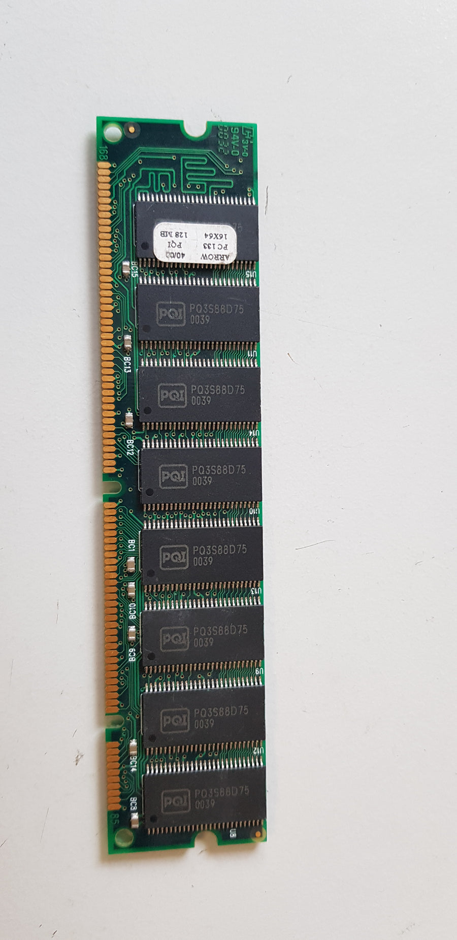 Generic PQI 128MB PC133 133MHz SDRAM DIMM Memory Module (M38E128S88PQD75)