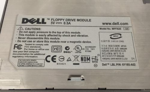 Dell MPF82E Laptop Floppy Drive ( 0Y6933 MPF82E    Dell )