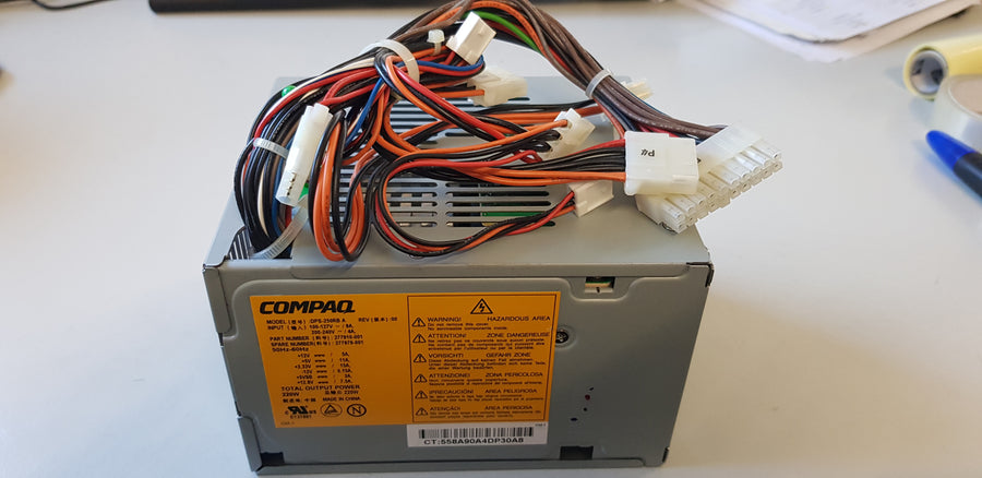 Compaq/Delta 220W Power Supply for Evo ( DPS-250RB-A   Compaq )