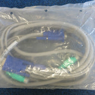 HP cpu to server consol cable 6 f, (192325-001, 224386-002,110936-B25 NEW)