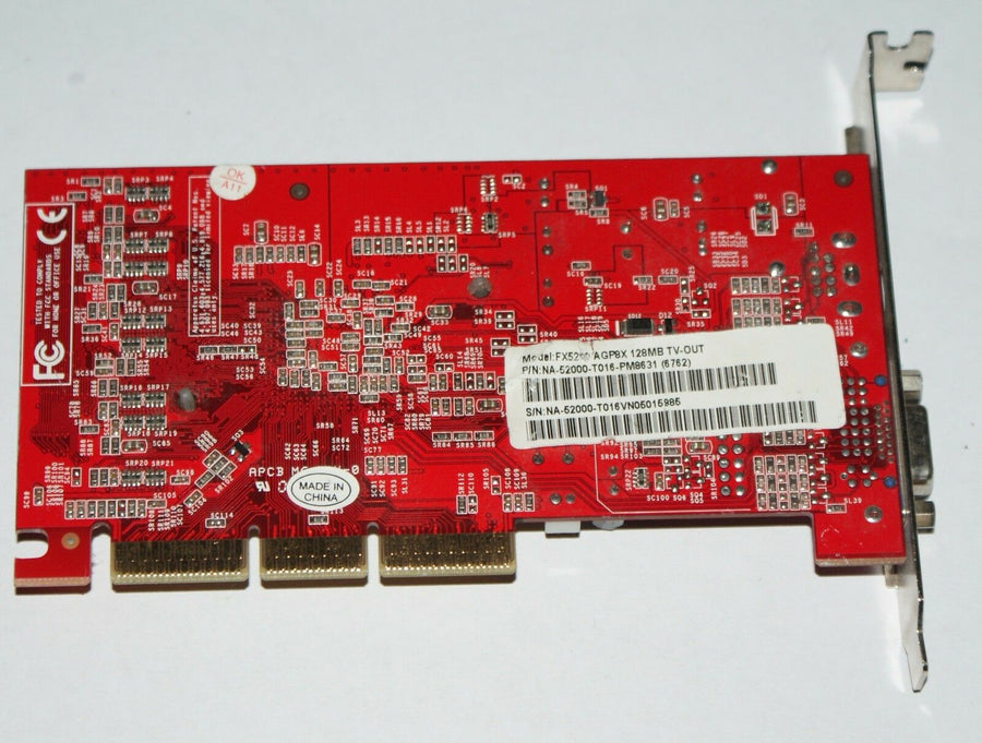 Gainward FX5200 AGP8x 128Mb TV-Out Graphic Card ( FX5200 FX5200    Gainward )