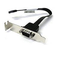 IBM Lenovo Low Profile RS232 Serial Port Panel and Cable 300mm Black (03T8154)