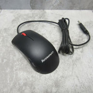 Lenovo moeuuo USB Optical Mouse 2 Button Black 1000-DPI PC (45J4886)