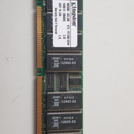 Kingston 1GB PC133 133MHz ECC Registered CL3 168-Pin DIMM Memory Module for Dell 311-1363 (KTD-PE1550/1024A  9965086-003)