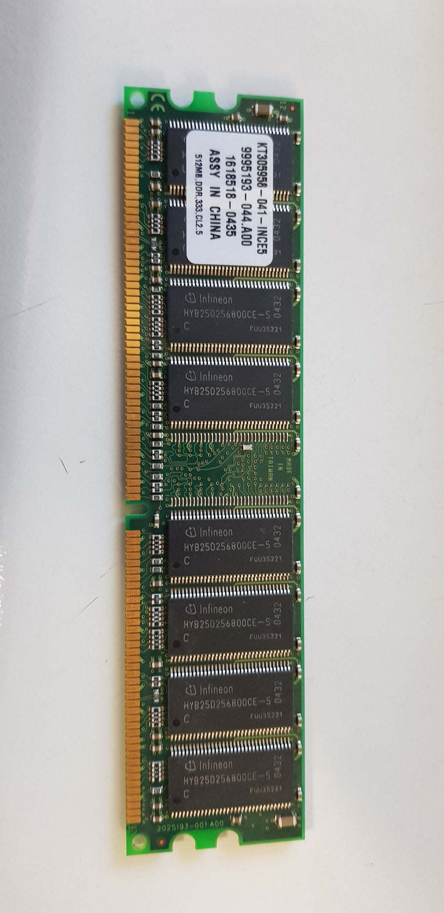 Kingston/HP 128MB PC2700 333MHz Desktop DDR Memory (KT305956-041-INCE5 305958-041)