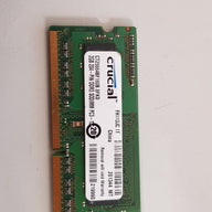 Micron/Crucial 2GB DDR3-1600MHz PC3-12800 non-ECC Unbuffered CL11 204-Pin SoDimm 1.35V Low Voltage Single Rank Memory Module (MT8KTF25664HZ-1G6K1 CT25664BF160B.BFKD)