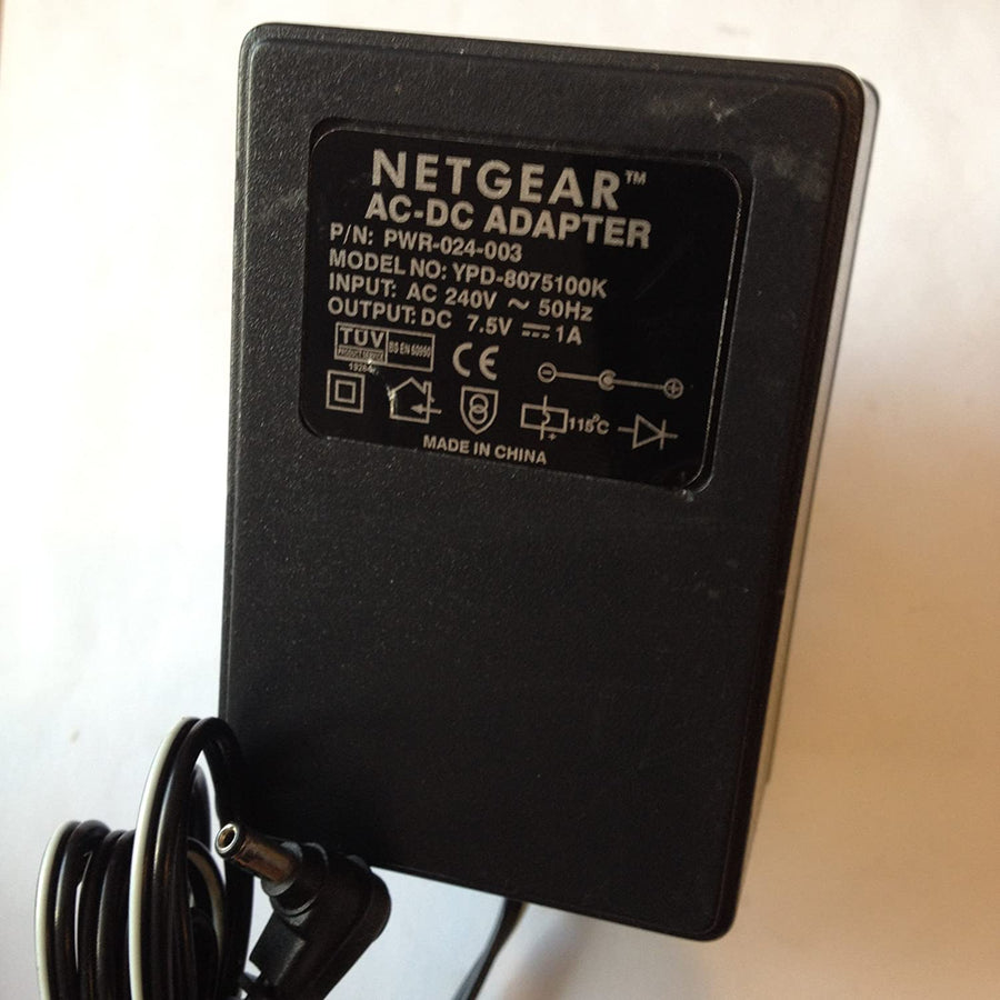 NETGEAR AC DC Adapter 7.5V (PWR 024 003 / YPD 8075100K USED)