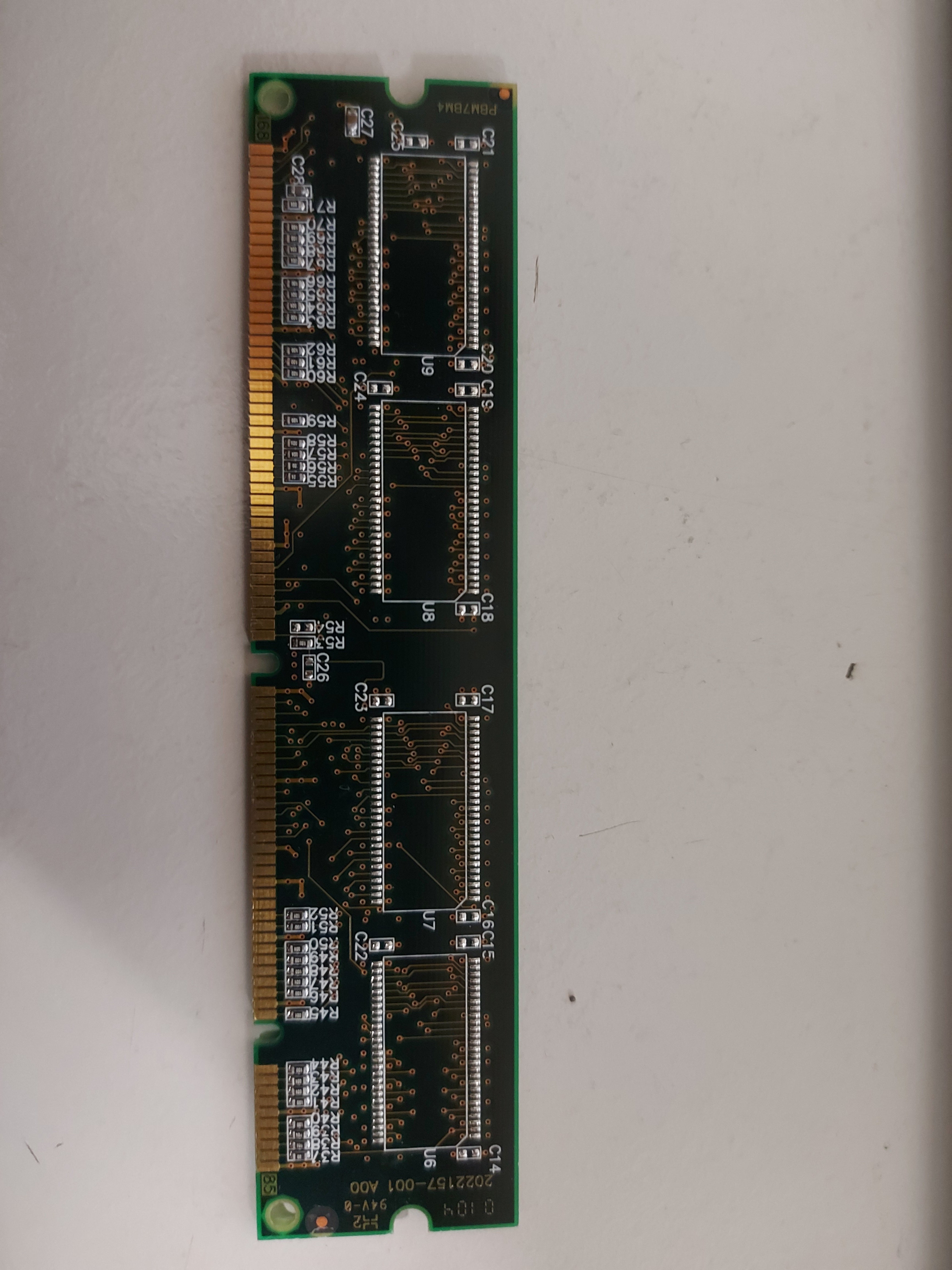 Kingston 64MB PC66 66MHz nonECC Unbuffered CL2 168P DIMM KT733W14683 9992157-003