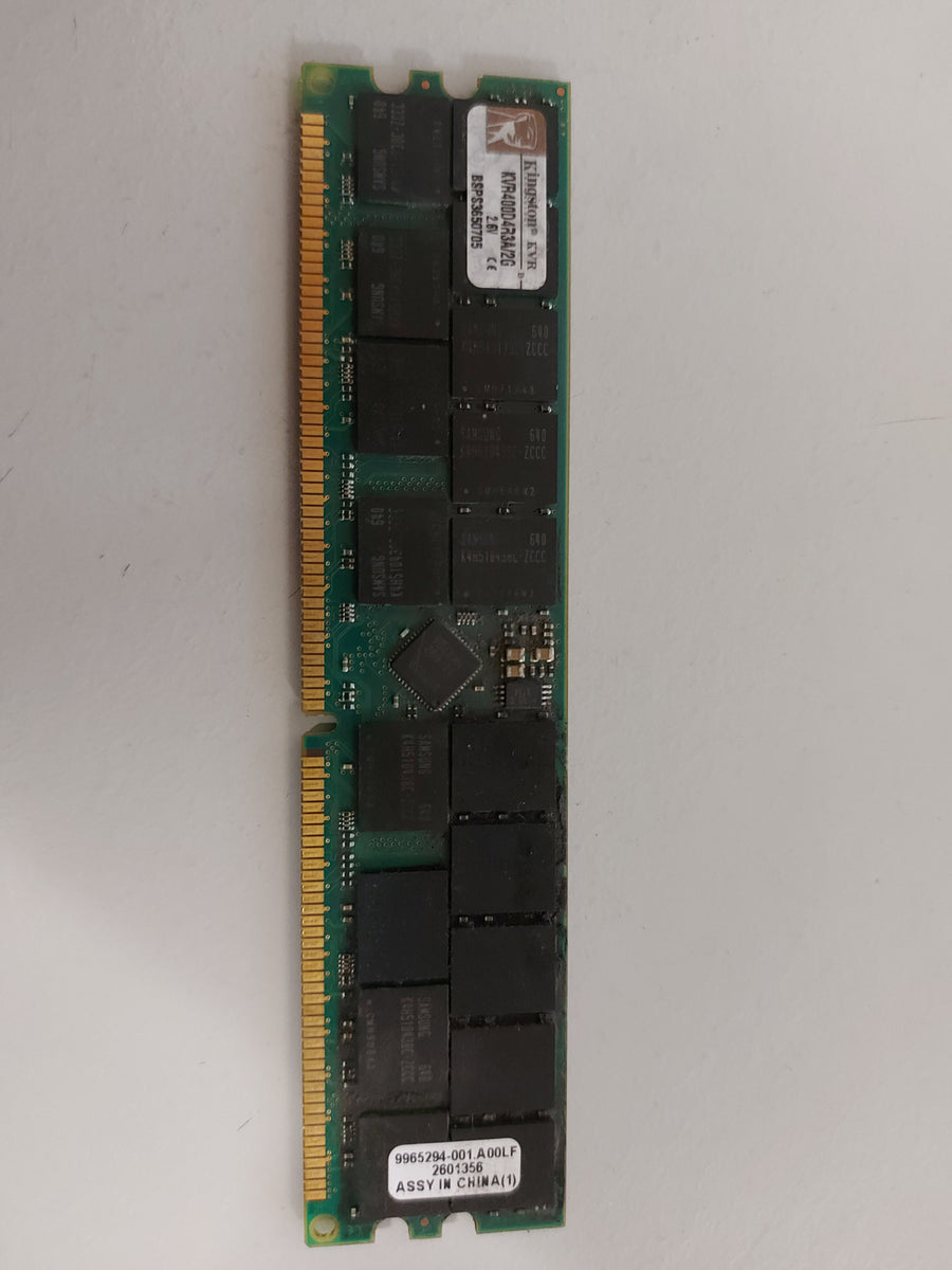 Kingston 2GB PC3200 DDR Registered ECC CL3 184P DIMM KVR400D4R3A/2G 9965294-001