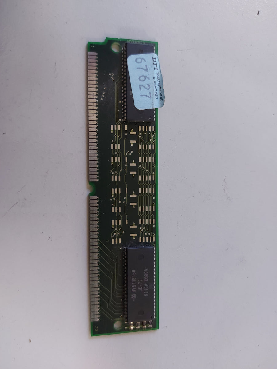 Hyundai 4MB 72Pin fastpage FPM RAM Non-Parity SIMM Memory Module HYM532120W-70
