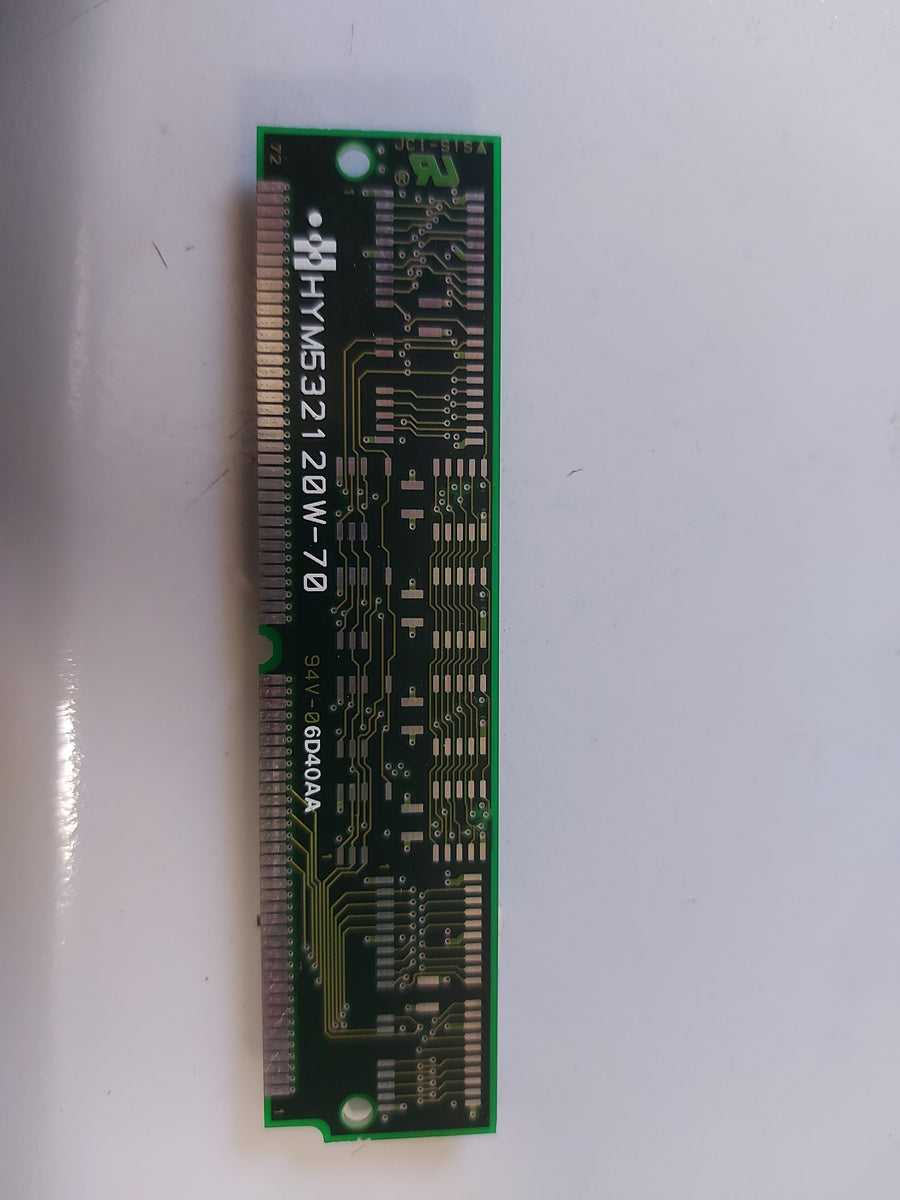 Hyundai 4MB 72Pin fastpage FPM RAM Non-Parity SIMM Memory Module HYM532120W-70