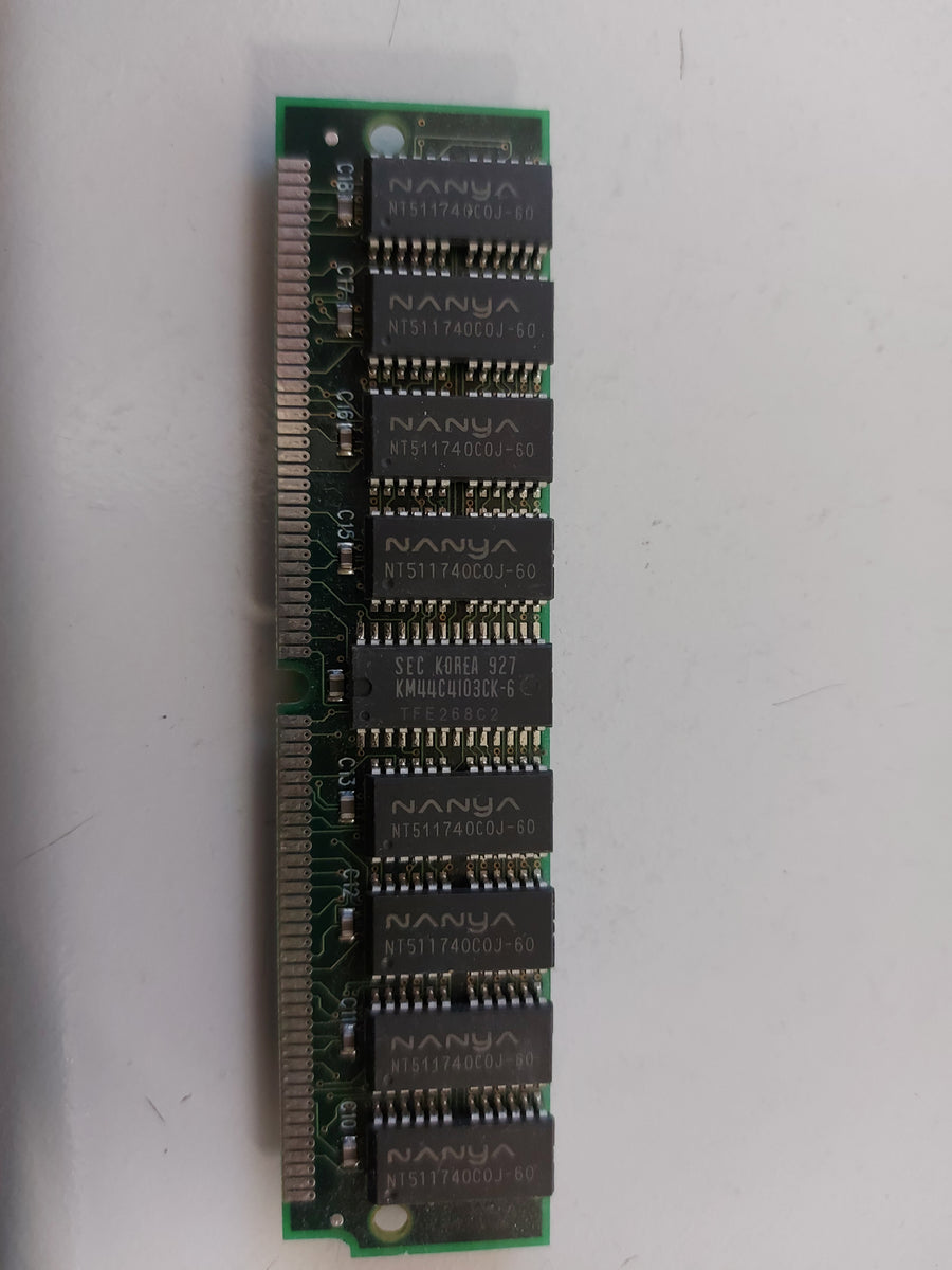Generic 32MB non parity FPM 8x36 70ns SIMM Memory NF03608CQ42ST7