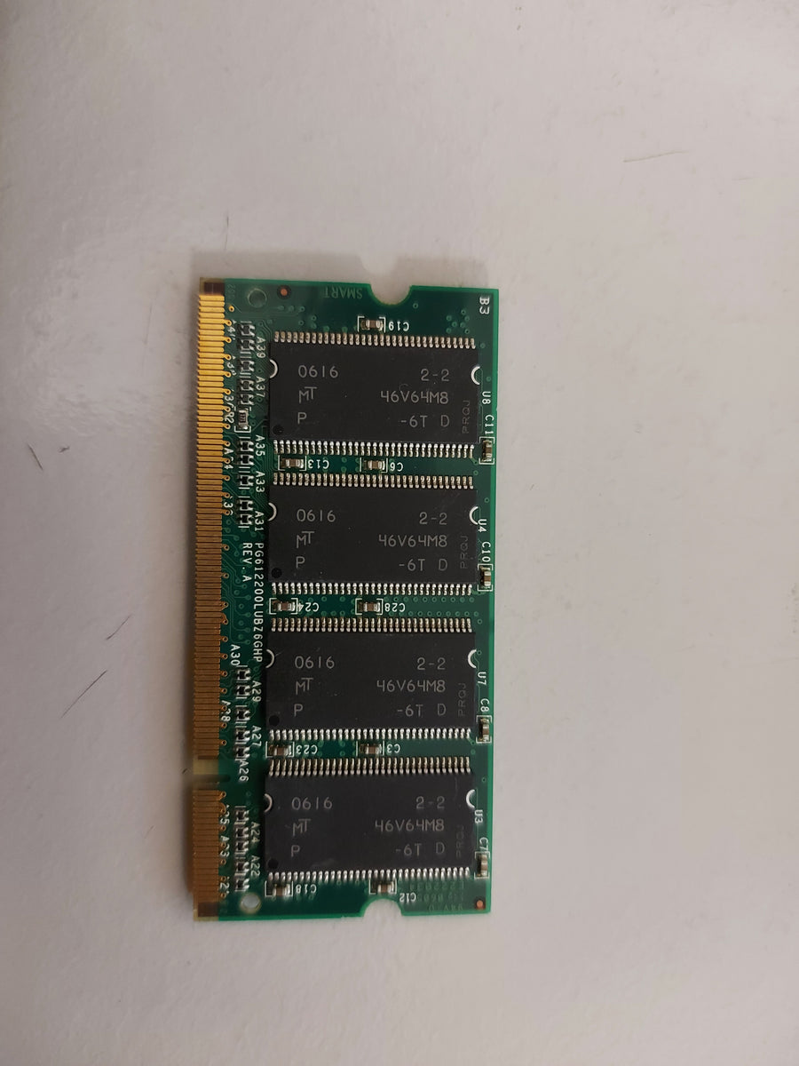 HP 512MB DDR-266MHz PC2100 nonECC Unbuffered CL2 200P SoDimm Q7723-60001 Q7723AX