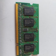 Infineon 512MB DDR2 SODIMM 200pin PC2-5300 667MHz CL5 Memory HYS64T64020HDL-3S-B