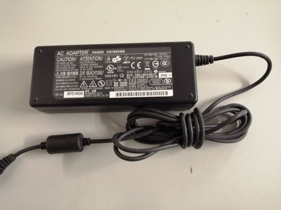 SANKEN ELECTRIC AC ADAPTER SEB8ON2-24 240V IN 24V OUT ( PA03010-6221USED )