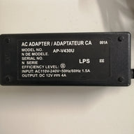 AC ADAPTER AP-V430U 240 V IN 12 V OUT ( AP-V430U USED )