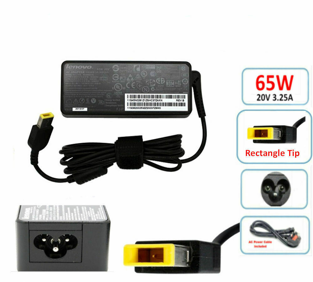 Lenovo Laptop Charger (ADLX65NDC3A, 36200249 USED)