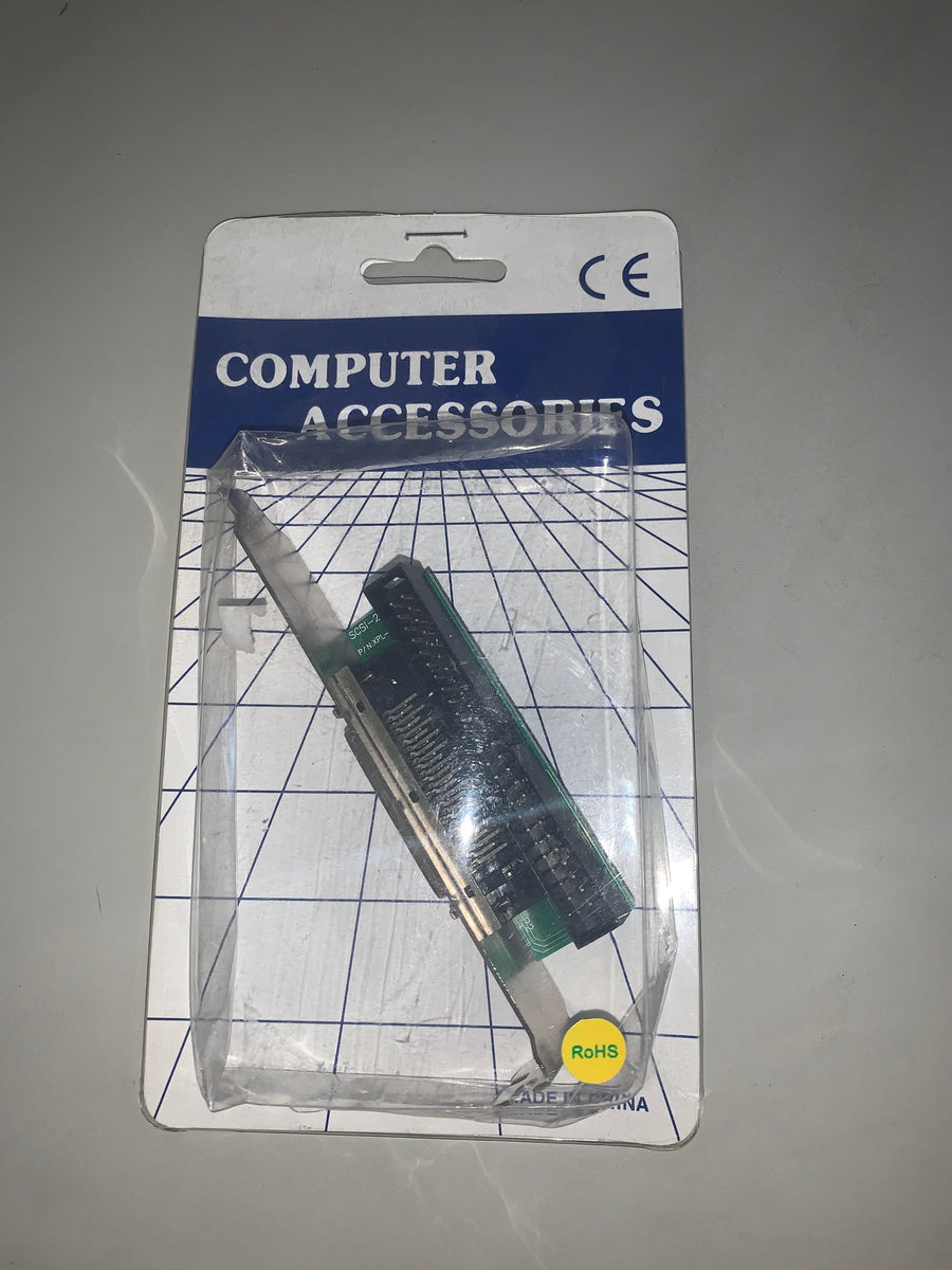 Female to Male Internal Connector Adapter w/ Slot Bracket  (XPL-023 NEW)