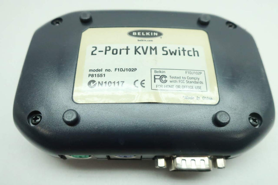 Belkin 2-Port KVM Switch (F1DJ102P USED)