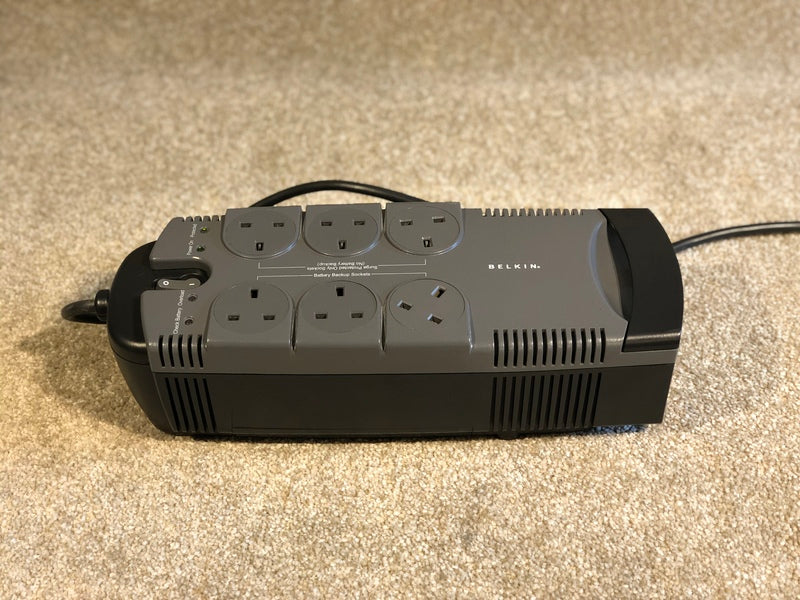 BELKIN Battery Backup Sockets Surge Protected Sockets (F6H500ukUNV USED)