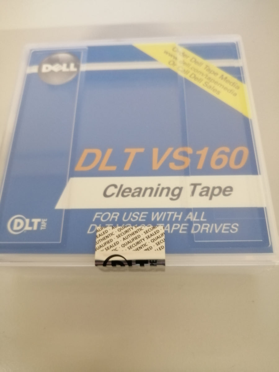 DELLDLT VS160 CLEANING TAPE FOR VS160 TAPE DRIVES ( X0938 NEW SEALED BOX )