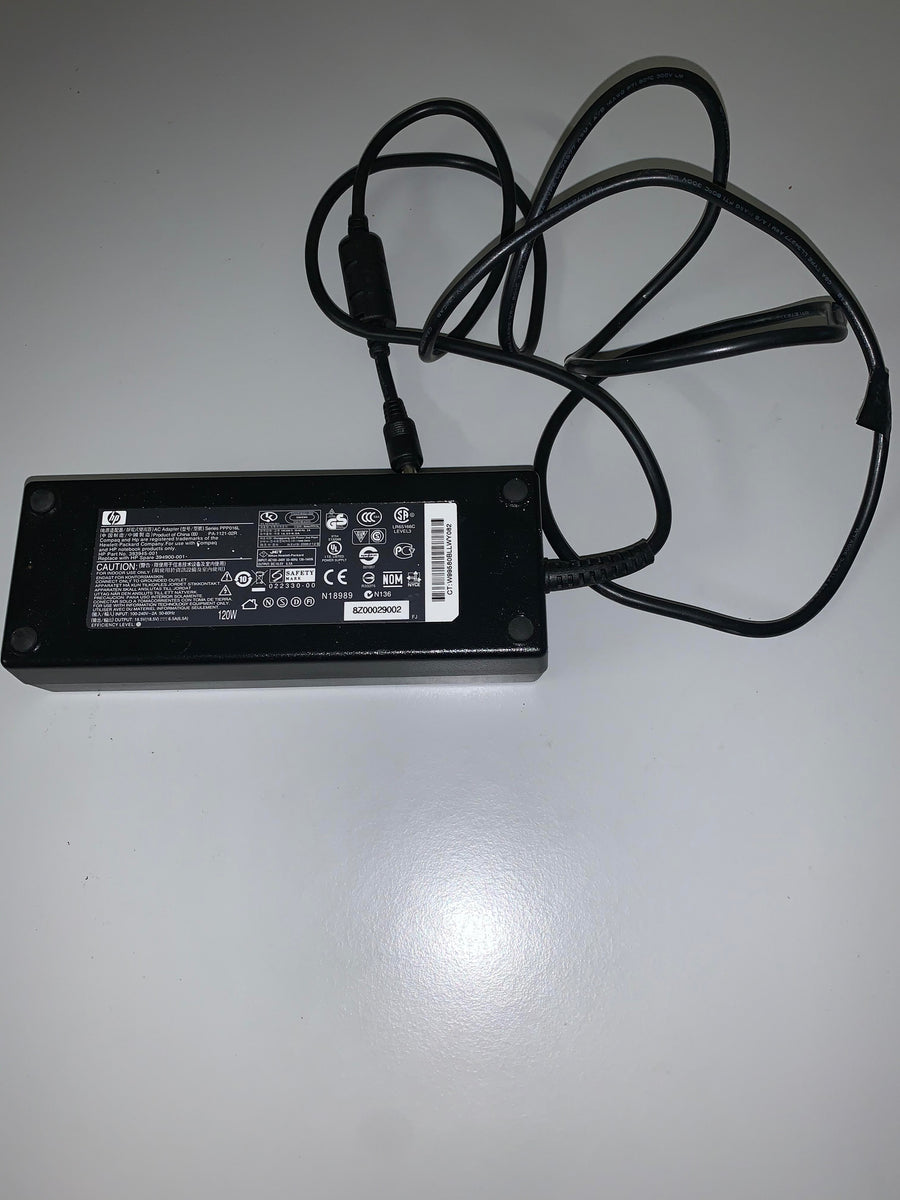 Genuine HP Laptop 120W 6.5A 18.5V AC Adapter (393945-001 PPP016L USED)