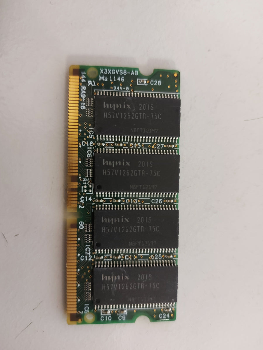 Buffalo 128MB 133MHz PC133S CL3 nonECC Unbuffered SDRAM SODIMM VNR133-D128HGJFX