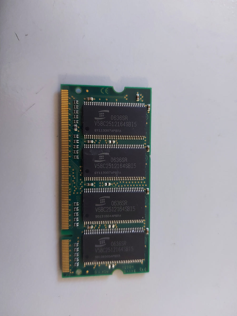 Kingston 512MB DDR 200P PC2700 nonecc CL2.5 SODIMM KTM-TP9828/512 9905064-020
