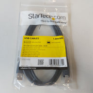 StarTech 6ft USB 2.0 A to B M/M Printer Cable ( USB2HAB6 ) NEW