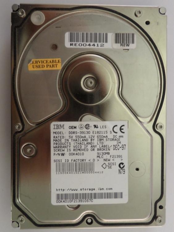 MC0021_00K4010_IBM 9.1GB SCSI 80 pin 7200rpm 3.5in HDD - Image2