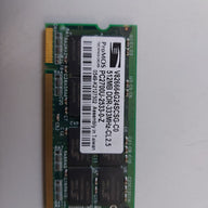 ProMOS 512MB DDR SoDimm Non ECC PC-2700 333Mhz Memory V826664G24SCSG-C0