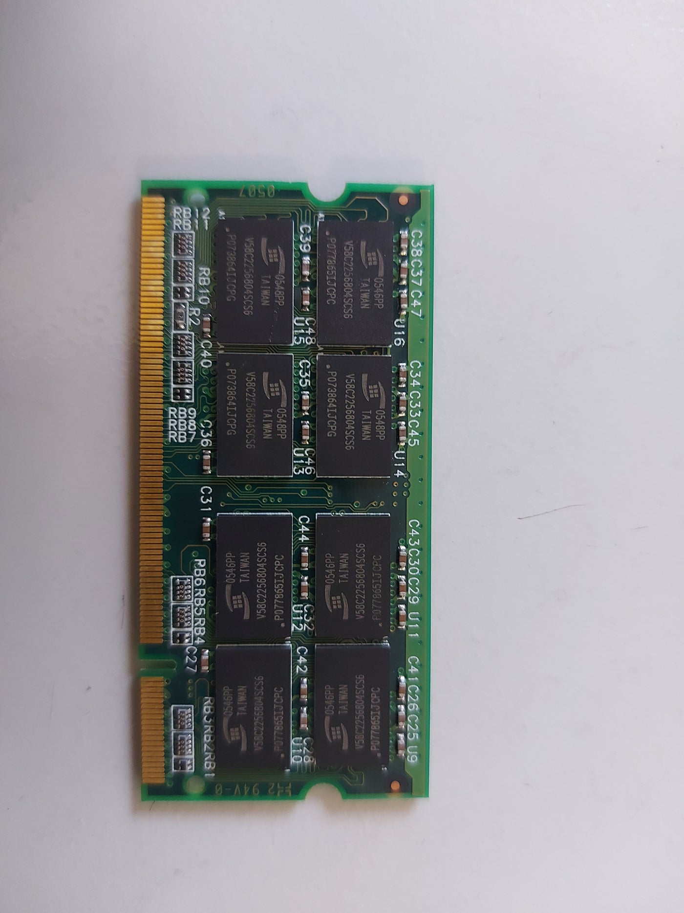 ProMOS 512MB DDR SoDimm Non ECC PC-2700 333Mhz Memory V826664G24SCSG-C0
