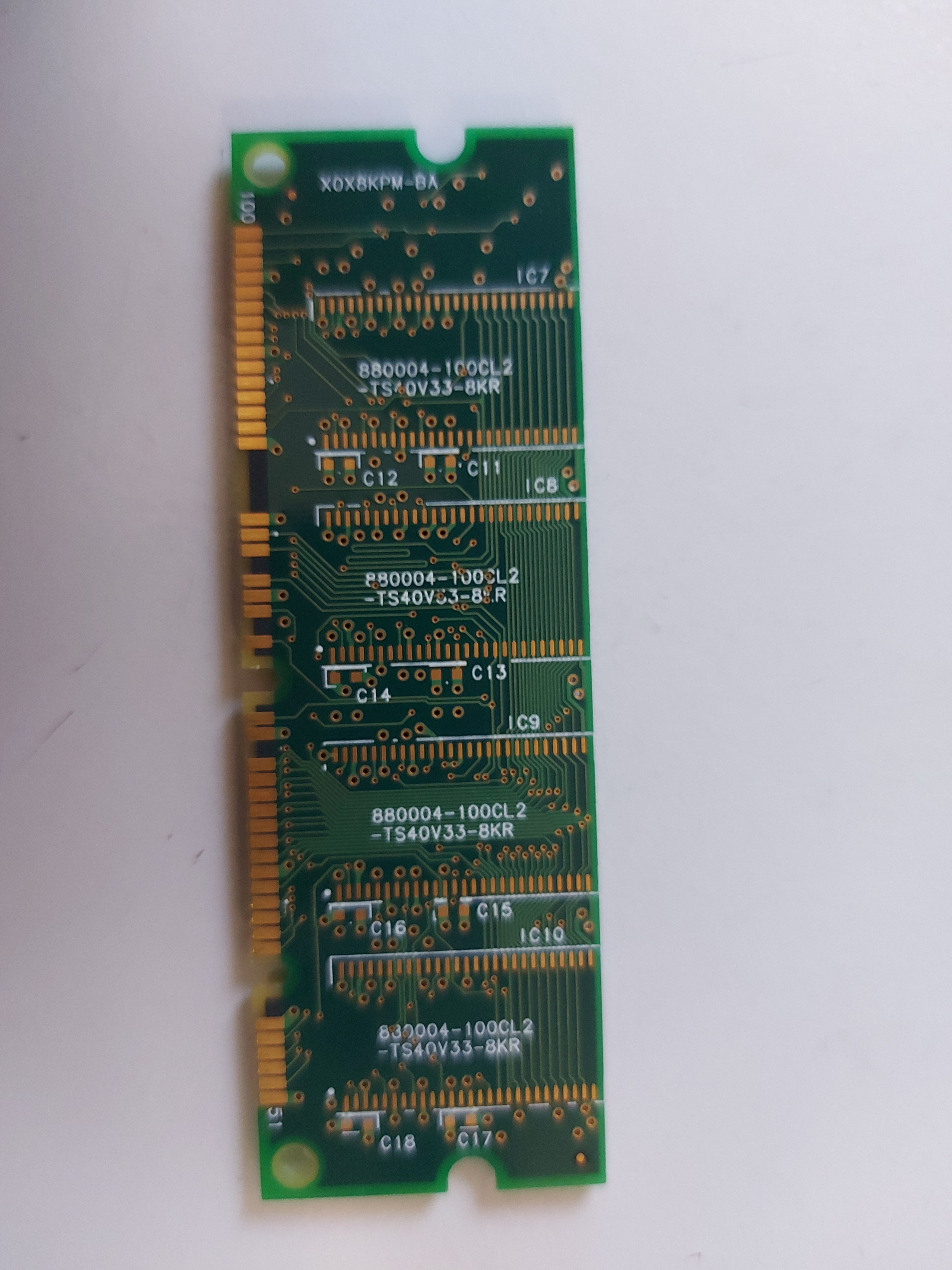 Buffalo 64MB PC100 100MHz CL2 nonECC Unbuffered 100pin DIMM Printer PM100-S64MGJ