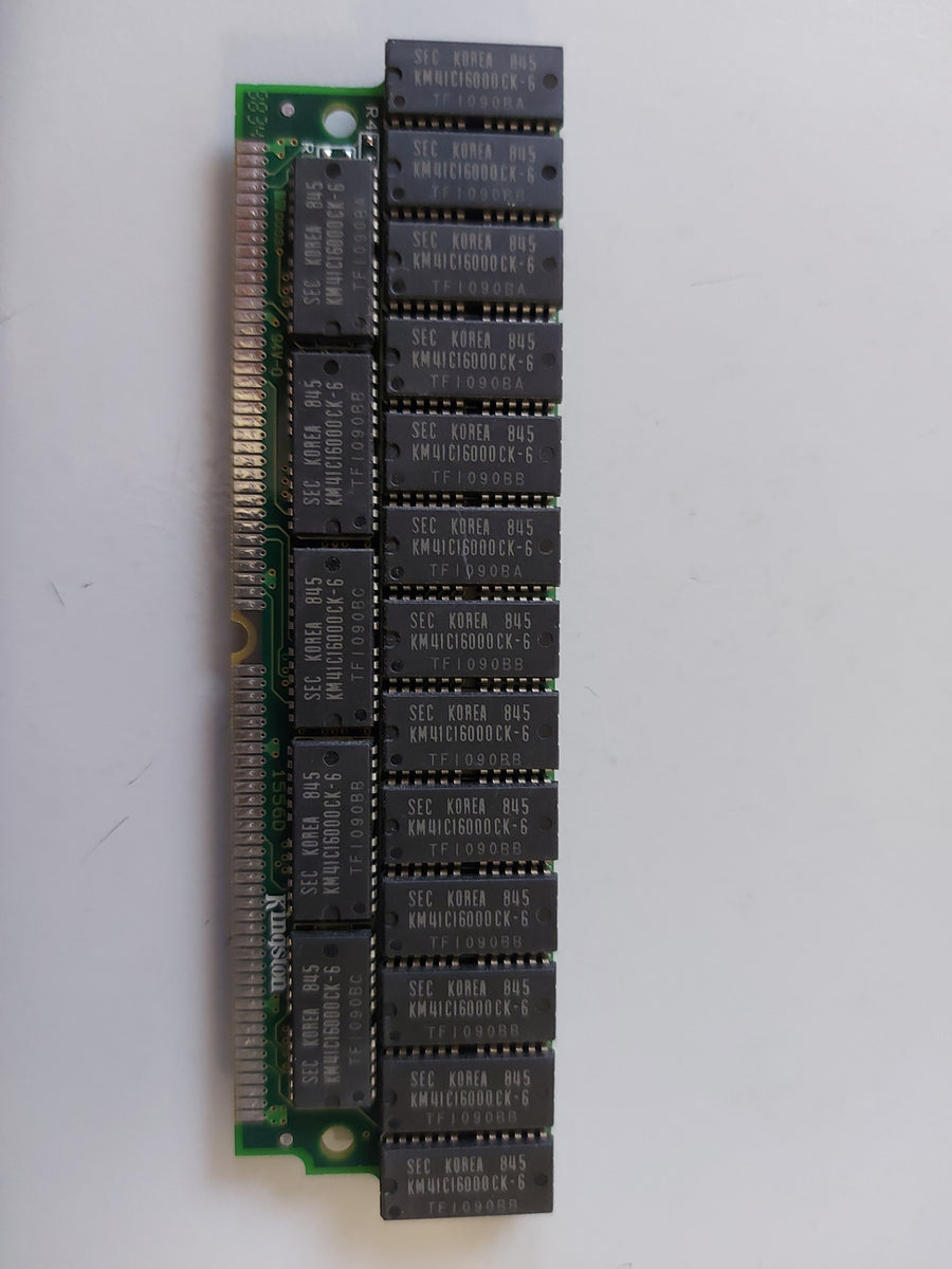 Kingston 64MB Simm Parity FastPage 72Pin SIMM Mem Module KTH4891/64 1556-009.B00