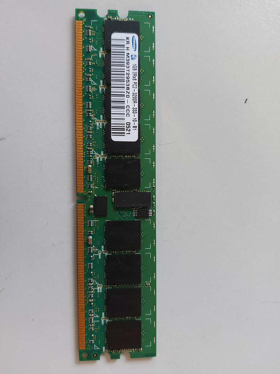 Samsung 1GB DDR2-400MHz PC2-3200 ECC Registered CL3 240Pin DIMM M393T2953BZ0-CCC