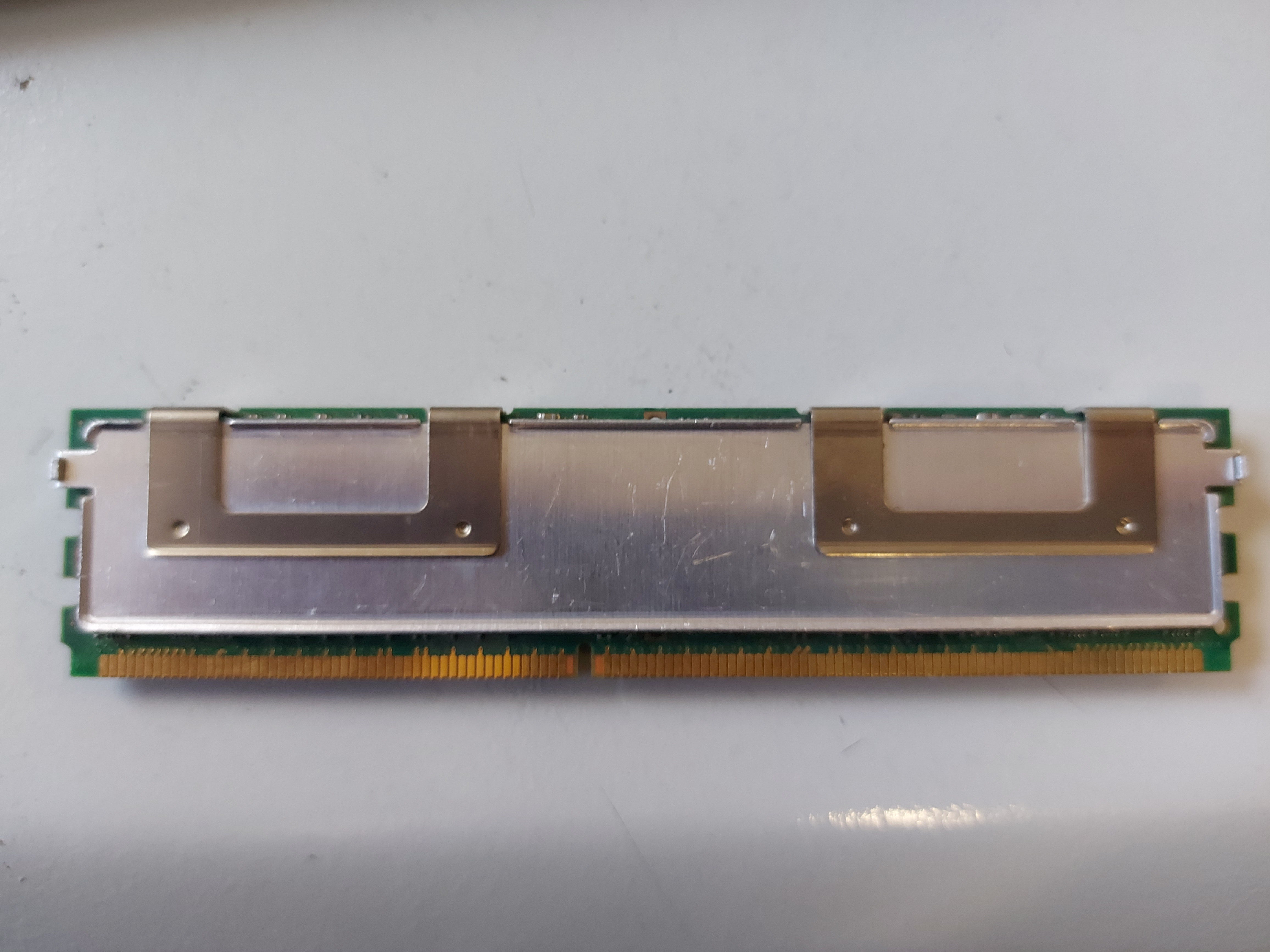 Qimonda 512MB DDR2 Fully Buffered FB ECC PC2-5300 667Mhz 1Rx8 Memory Module ( HYS72T64400HFN-3S-A)